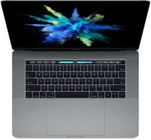 MacBook Pro 15-inch with Thunderbolt 3, 2.7 GHz Intel Quad-Core i7, 16GB, 512GB SSD