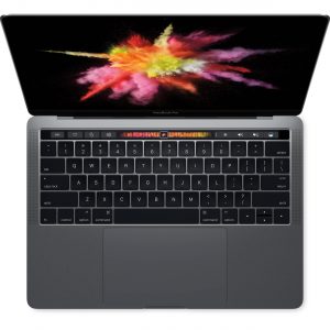 MacBook Pro 13" 4TBT Mid 2018 (Intel Quad-Core i7 2.7 GHz 16 GB RAM 2 TB SSD), Space Gray, Intel Quad-Core i7 2.7 GHz, 16 GB RAM, 2 TB SSD