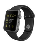 Watch Series 1 Aluminum (42mm), Black Silicone Watch Series 1 Aluminum (42mm), Black Silicone