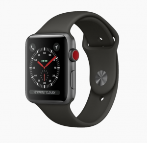 Watch Series 3 Aluminum (42mm), Space Gray