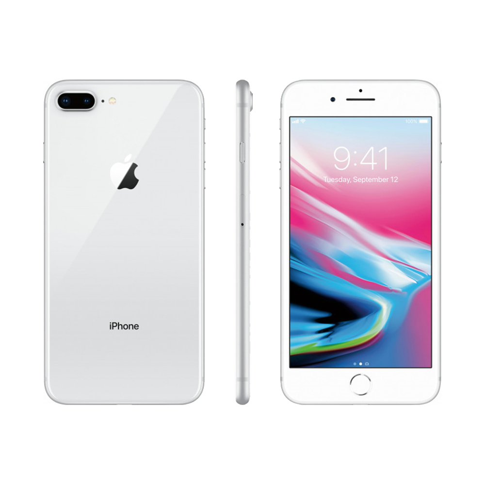 iPhone 8 Plus, 64GB, Silver iPhone 8 Plus, 64GB, Silver