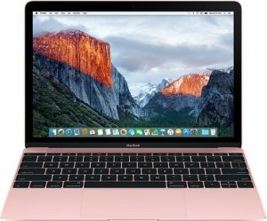 MacBook 12" Mid 2017 (Intel Core i5 1.3 GHz 8 GB RAM 256 GB SSD), Rose Gold, Intel Core i5 1.3 GHz, 8 GB RAM, 256 GB SSD