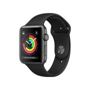 Watch Series 3 Aluminum (42mm), Space Gray, Black Sport Band Watch Series 3 Aluminum (42mm), Space Gray, Black Sport Band