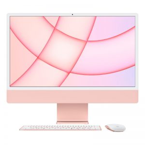 iMac 24" M1 2021 (Apple M1 8-Core 8 GB RAM 256 GB SSD 8-Core), Pink, Apple M1 8-Core, 8 GB RAM, 256 GB SSD, 8-Core