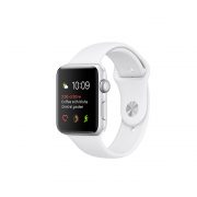 Watch Series 2 Aluminum (38mm), Silver, White Sport Band