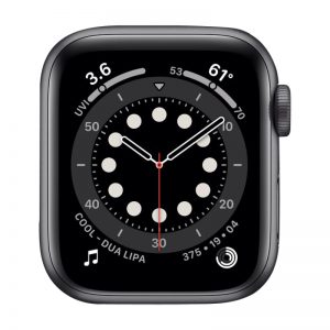 Watch Series 6 Aluminum (40mm), Space Gray, Midnight Blue Sport Band