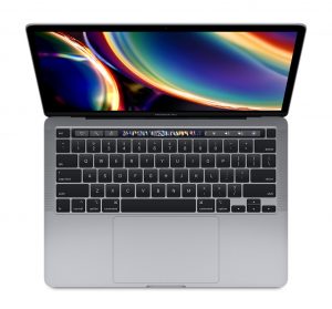 MacBook Pro 13" 2TBT Mid 2020 (Intel Quad-Core i7 1.7 GHz 16 GB RAM 512 GB SSD), Space Gray, Intel Quad-Core i7 1.7 GHz, 16 GB RAM, 512 GB SSD