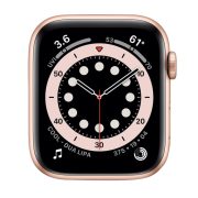 Watch Series 6 Aluminum Cellular (40mm), Gold, White Sport Band