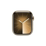 Watch Series 9 Steel Cellular (45mm), Gold, Black Sport Band