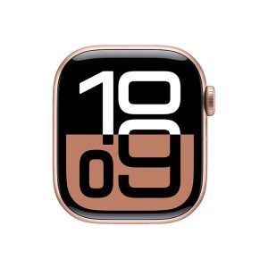Watch Series 10 Aluminum (42mm), Rose Gold, Pink Sand Sport Band