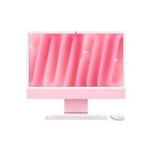 iMac 24" M4 2024 (Apple M4 8-Core 16 GB RAM 256 GB SSD 8-Core), Pink, Apple M4 8-Core, 16 GB RAM, 256 GB SSD, 8-Core