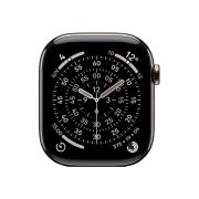Watch Series 11 Titanium Cellular (46mm), Slate, Black Sport Band