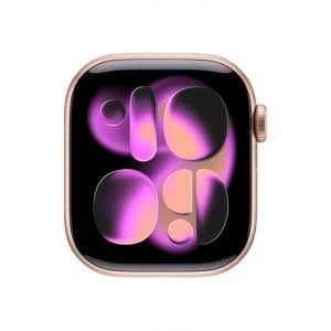 Watch Series 11 Aluminum (42mm), Rose Gold, Pink Sand Sport Loop